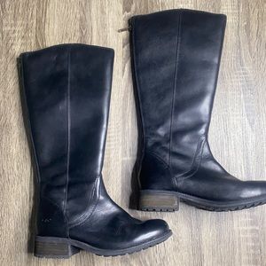 Brand New UGG black leather boots